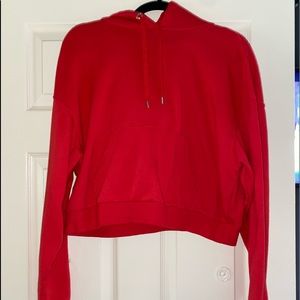 Cropped hoodie